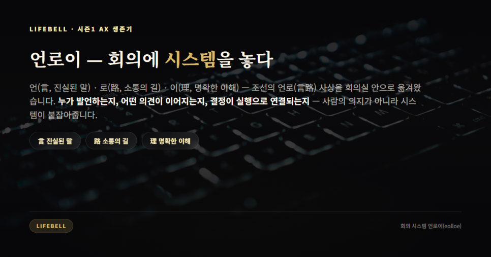 회의문화가 곧 조직문화입니다 — 당신의 회사엔 회의 '시스템'이 있습니까? — 도해 4