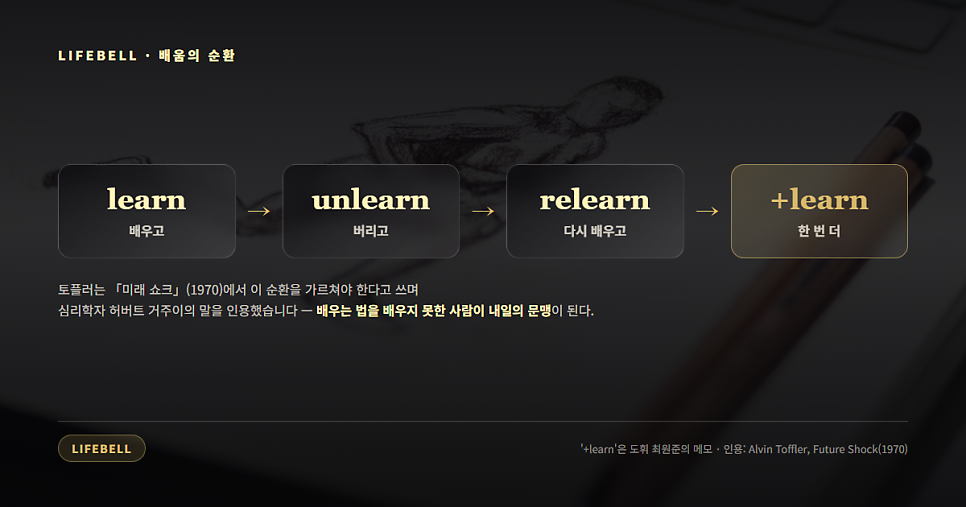 평생 직업 하나로 버틸 수 있을까 — 폴리매스 시대의 커리어 — 도해 4