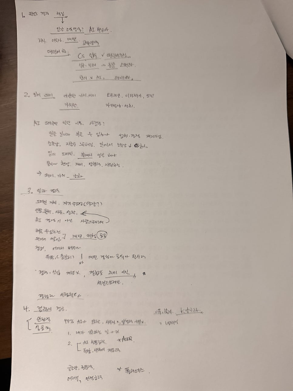 26명이 스티커 두 장으로 고른 미래 — 'AI 시대 일과 성장의 미래대화' 참가 후기 — 도해 12